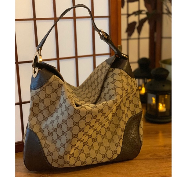 Gucci canvas tote bag - Picture 4 of 6